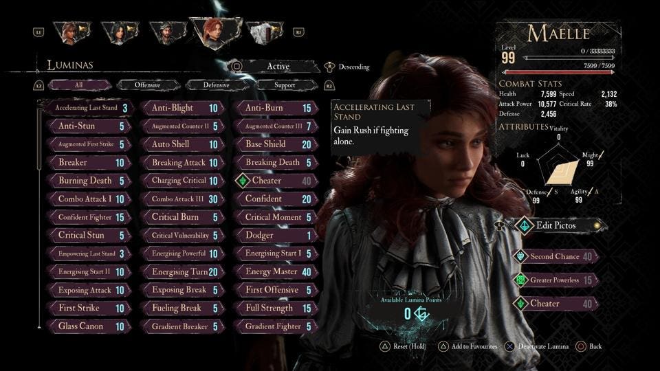 Odblokuj Potencjał w “Clair Obscur: Expedition 33” dzięki Punktom Lumina